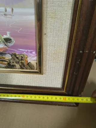 2 Cuadros Óleo E Belda