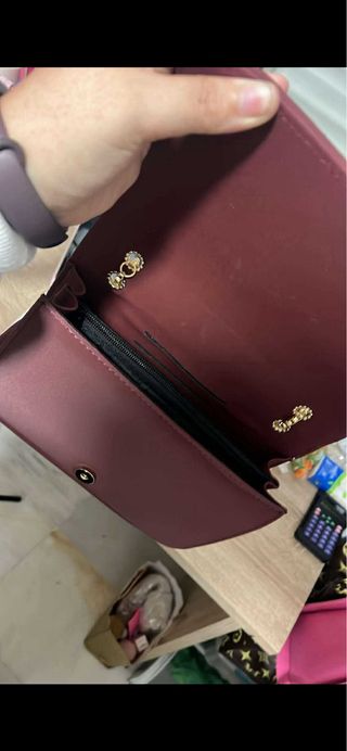 Bolso Acolchado Cadena Dorada