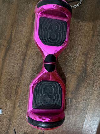 Patineta Eléctrica Rosa Brillante