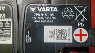 Batería VARTA AGM 12V 68Ah 380A