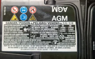 Batería VARTA AGM 12V 68Ah 380A