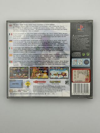 Pocket Fighter PS1 PAL Completo Manuale