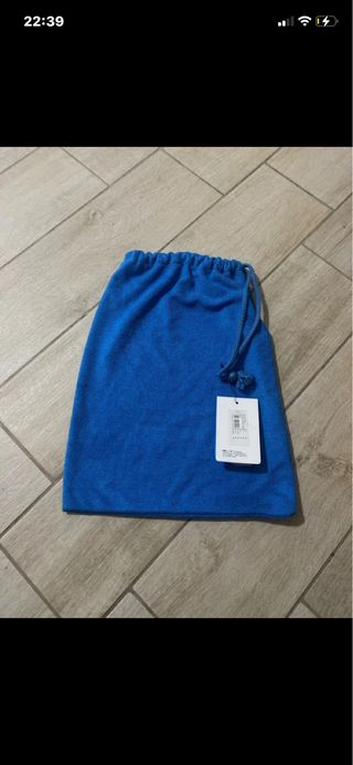 Sacchetto Arena azzurro nuovo con cartellino