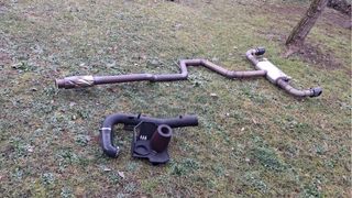 Escape Ford Focus ST 2024 DP Espiral con colas