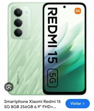 Xiaomi Redmi 15 5G 256GB Verde Nuevo
