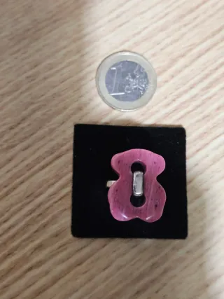 Anillo Tous Plata 925 Rosa