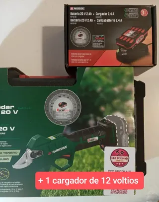 Lote herramientas parkside