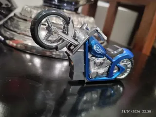 Encendedor Moto Azul