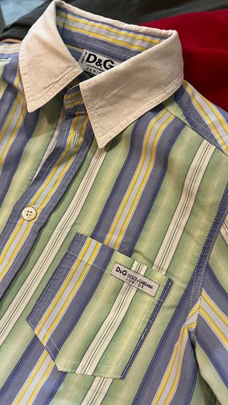 Camisa D&G Rayas Multicolor