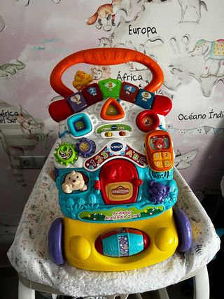 Andador VTech 2 en 1 para aprender a andar