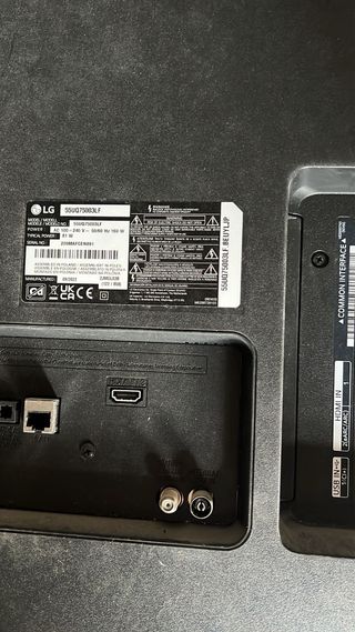 Televisor LG pantalla rota