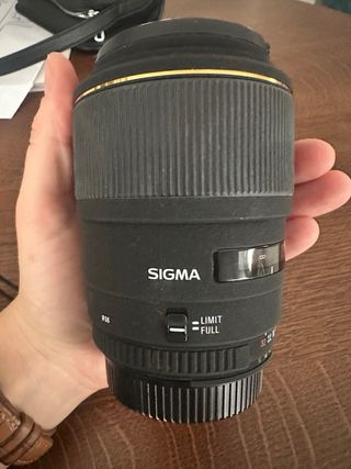 Sigma 105mm 1:2.8 DG Macro Objetivo Nikon