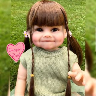 Muñeca bebé reborn silicona