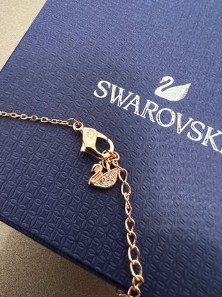 Colar Swarovski Rosa Envio em 24h