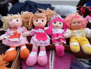 Bambola di stoffa fatta a mano 8 euro l.una