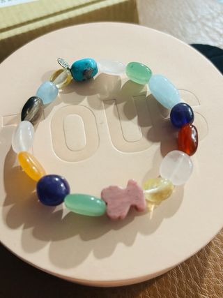 Pulsera Tous Plata Gemas Multicolor