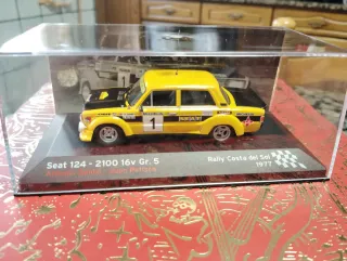 Maqueta Seat 124 Sport Rallye Vasco-Navarro 1971