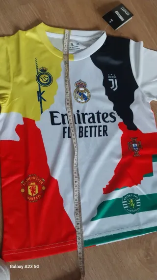 Camiseta cristiano Ronaldo Multiequipos Talla 7-8