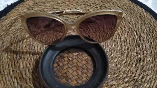 Lentes Guess Mujer Originales Marrón Dorado