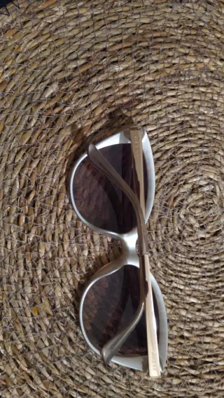 Lentes Guess Mujer Originales Marrón Dorado