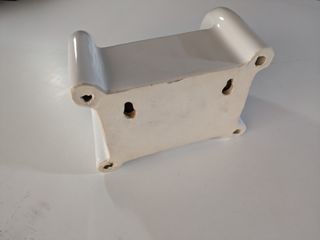 Porta-rolos papel higiénico com prateleira