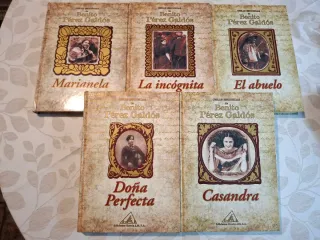 Libros de Benito Pérez Galdós