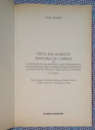 Tieta do Agreste.