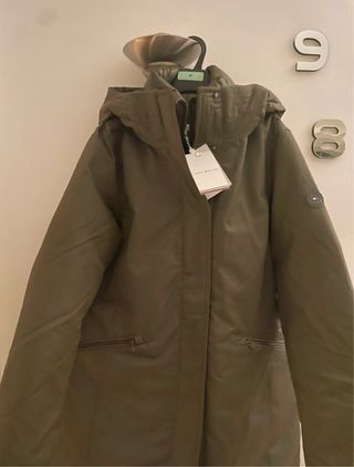 Parka Tommy Hilfiger Talla M Verde