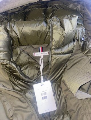 Parka Tommy Hilfiger Talla M Verde