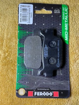 Pastillas Freno Traseras Ferodo FDB2211EF Honda SH