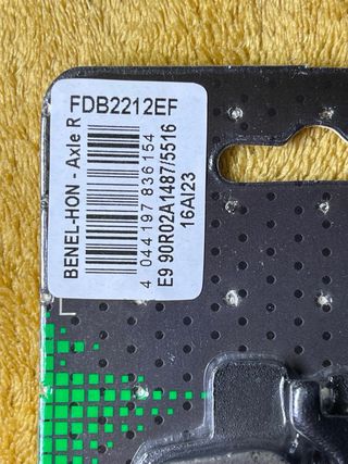 Pastillas Freno Traseras Ferodo FDB2211EF Honda SH