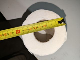 Porta-rolo papel higiênico com saboneteira