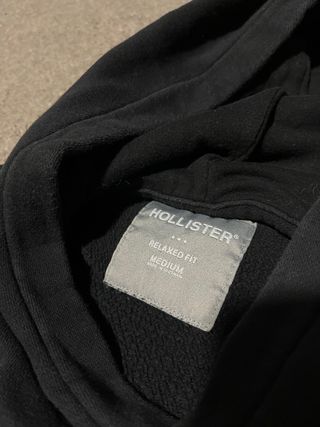 Sudadera Hollister Negra Nueva