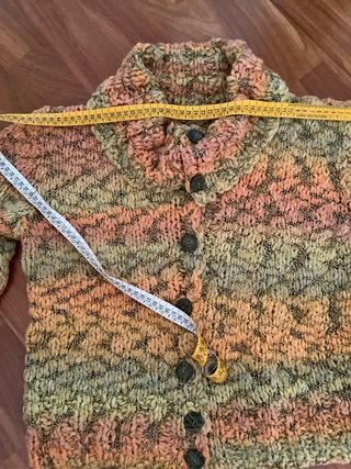 Maglione lavorato a mano