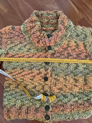 Maglione lavorato a mano