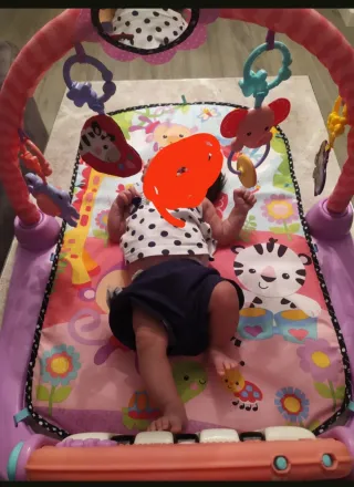 Alfombra Gimnasio Bebé Piano