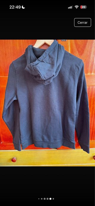 Sudadera Adidas Negra Deportiva Unisex