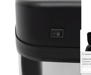 Papelera Cocina HOMCOM 20L Sensor