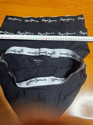 Pack 3 Slips Pepe Jeans Negros Talla M