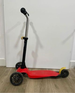 Patinete 3 Ruedas Rojo y Azul Decathlon