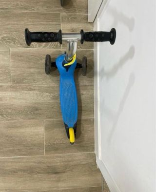 Patinete 3 Ruedas Rojo y Azul Decathlon