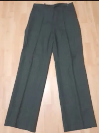 Traje pantalón K.E.Design 100% Lana Gris
