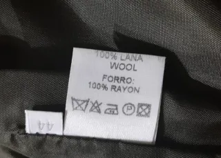 Traje pantalón K.E.Design 100% Lana Gris