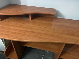 Escritorio madera marrón