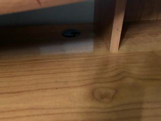 Escritorio madera marrón