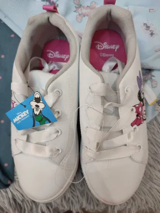 Lote Ropa Niña T-9 + Zapatillas Disney