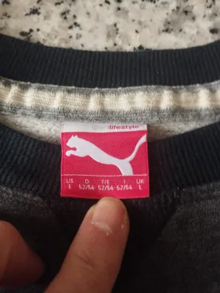 Sudadera Puma Vintage Talla L