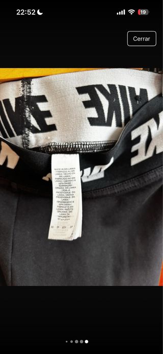 Leggings Nike negros