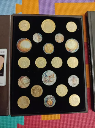 Las monedas de España Vol. 1 y 2 (40 monedas)