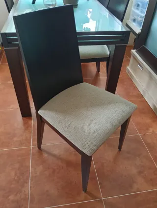 Mesa de comedor y 4 sillas más 2 de regalo